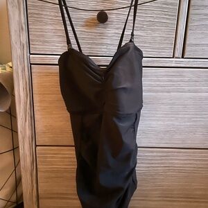 Oh Baby by Motherhood Black One Piece Swimsuit